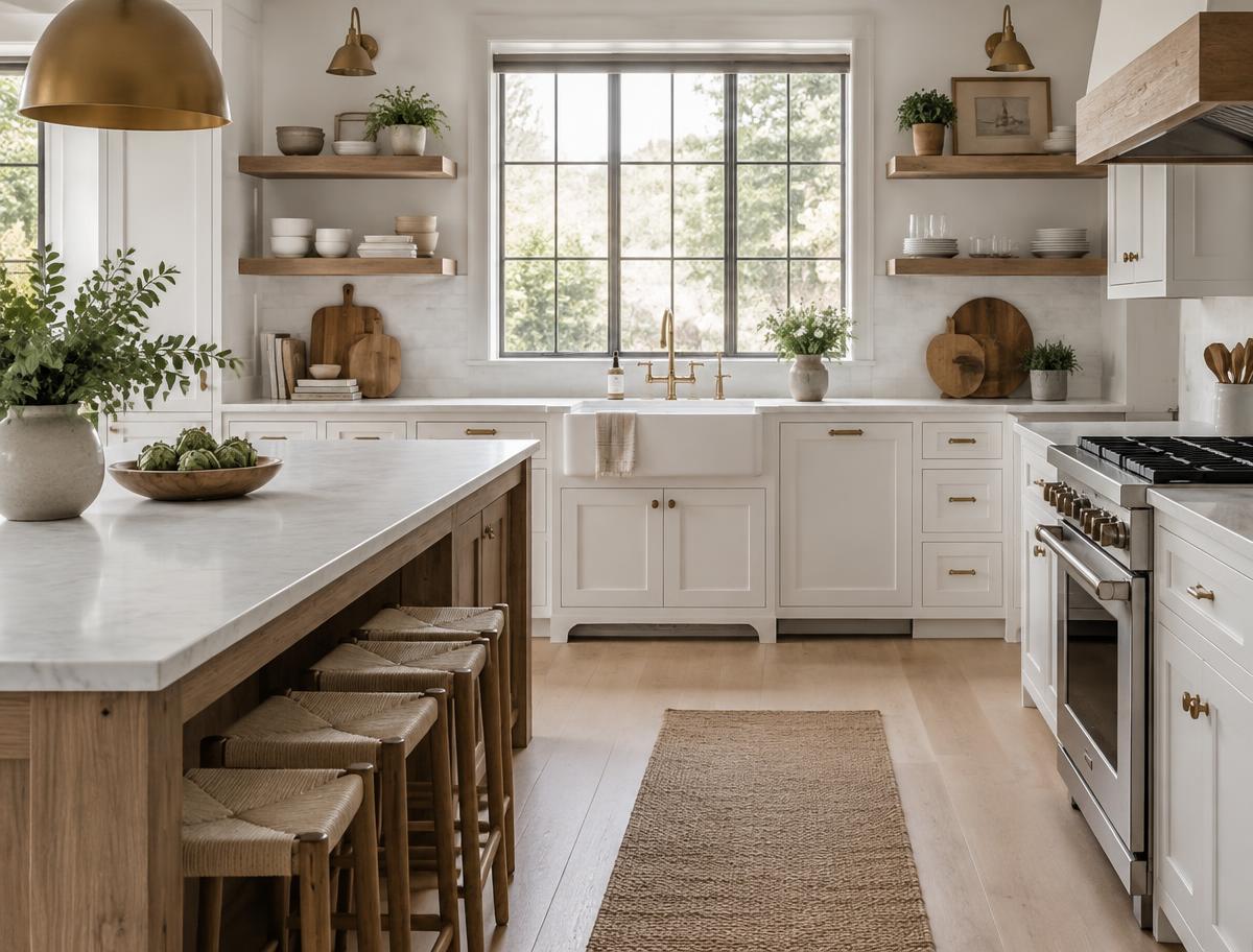 Whole-home remodel with open kitchen